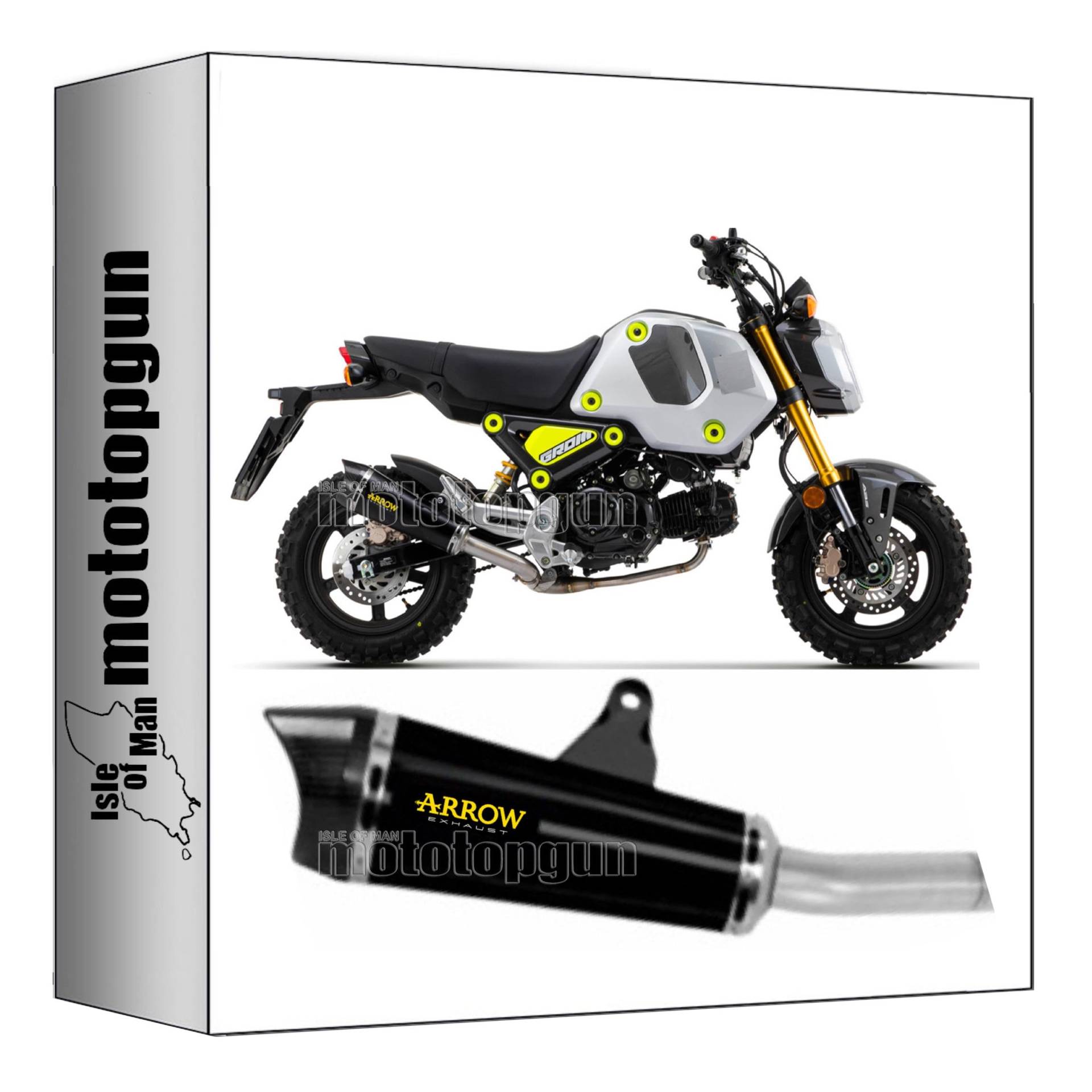 arrow 52511XKN auspuff zugelassen x-kone nichrom schwarz endkappe carby kompatibel mit honda msx 125 grom 2021 2022 2023 mototopgun arrow 52511XKN auspuff zugelassen x-kone nichrom schwarz endkappe carby kompatibel mit honda msx 125 grom 2021 2022 2023 mototopgun von MOTOTOPGUN