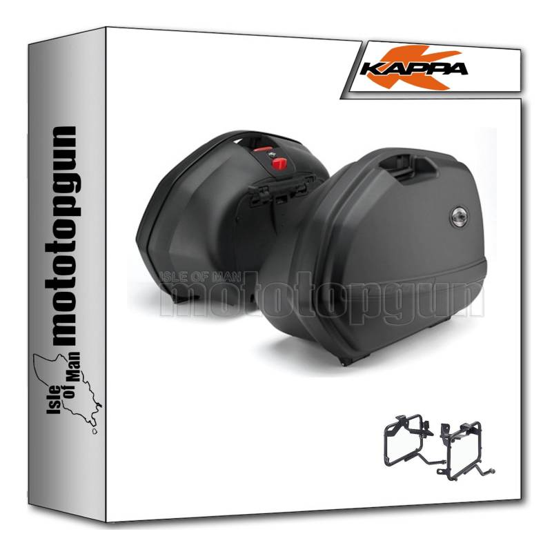 kappa k33n + klx1186 seitenkoffer k33n + seitenkoffer-trager kompatibel mit honda forza 750 2021 2022 2023 mototopgun von MOTOTOPGUN