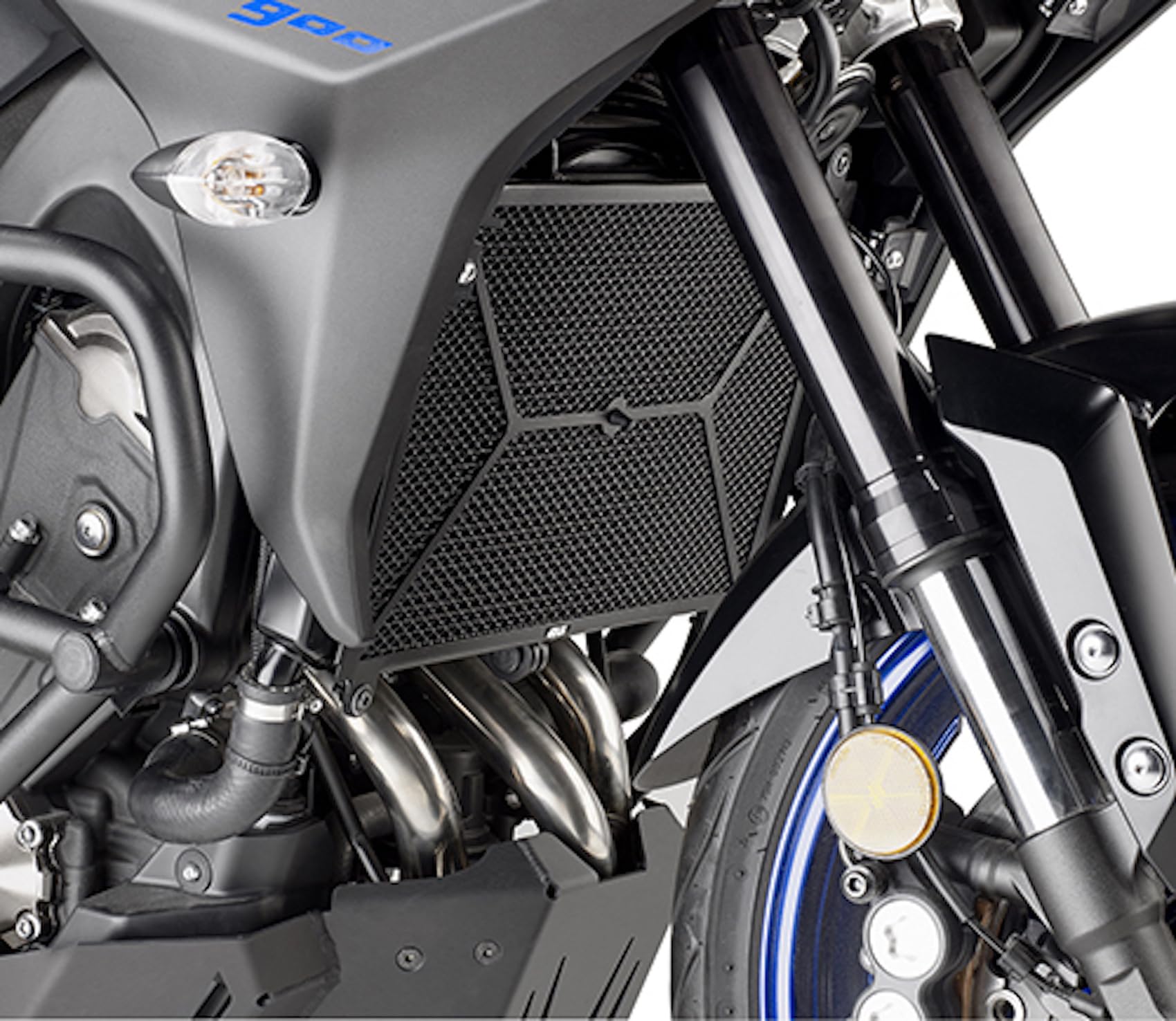 MOTOTOPGUN givi pr2139 Kühlerschutz schwarz kompatibel mit Yamaha Tracer 900 / GT 2018 2019 2020 von MOTOTOPGUN