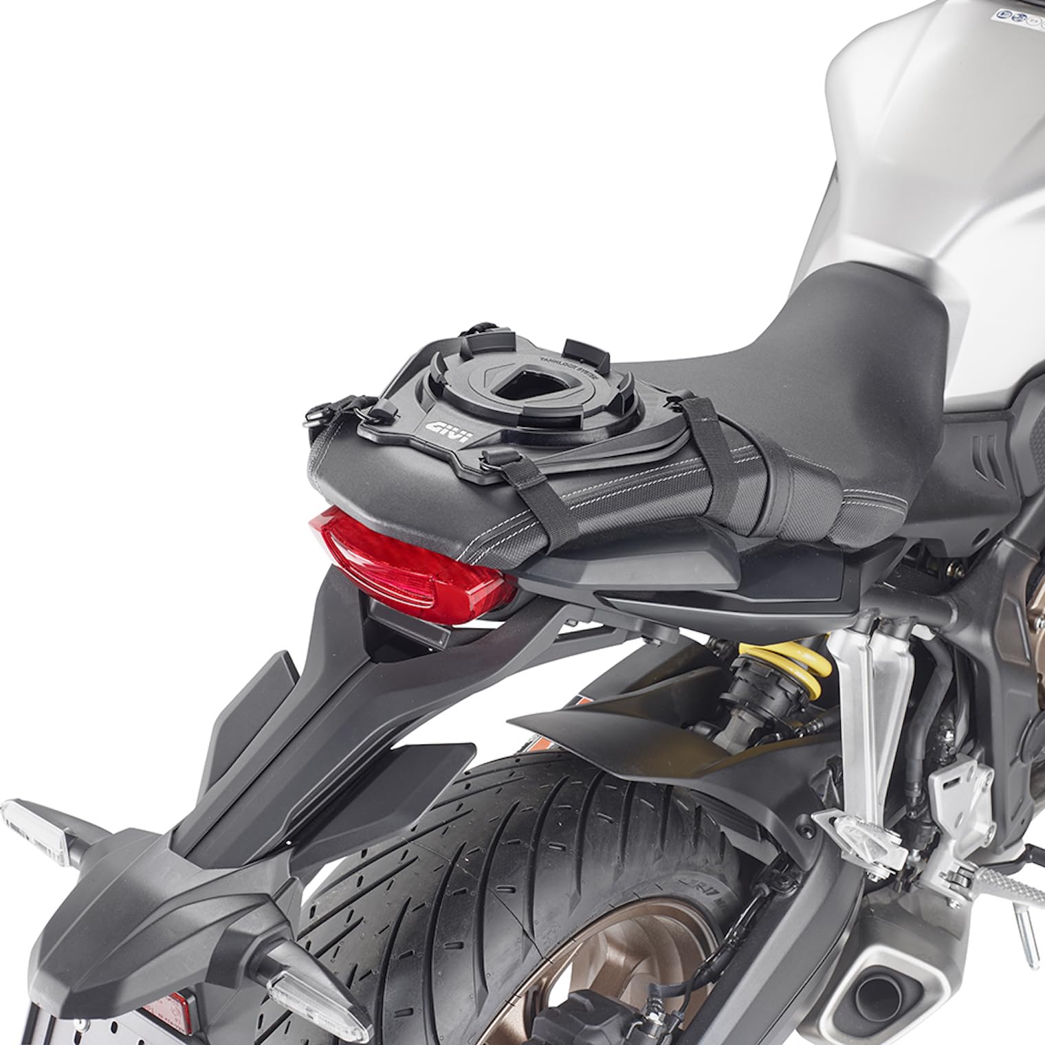 MOTOTOPGUN givi s430 Basis zur verwendung Einer tanklock Tasche auf dem Sitz von MOTOTOPGUN