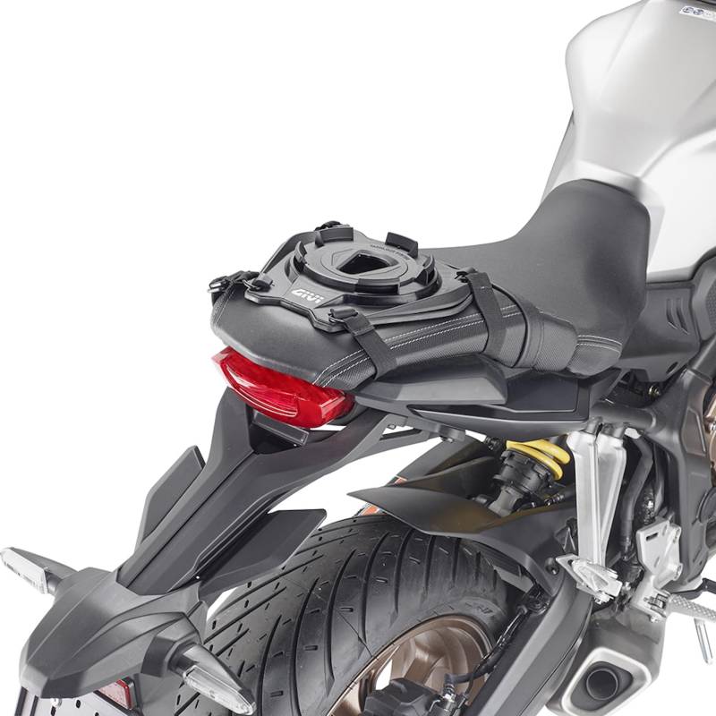 givi s430 basis zur verwendung einer tanklock tasche auf dem sitz mototopgun von MOTOTOPGUN