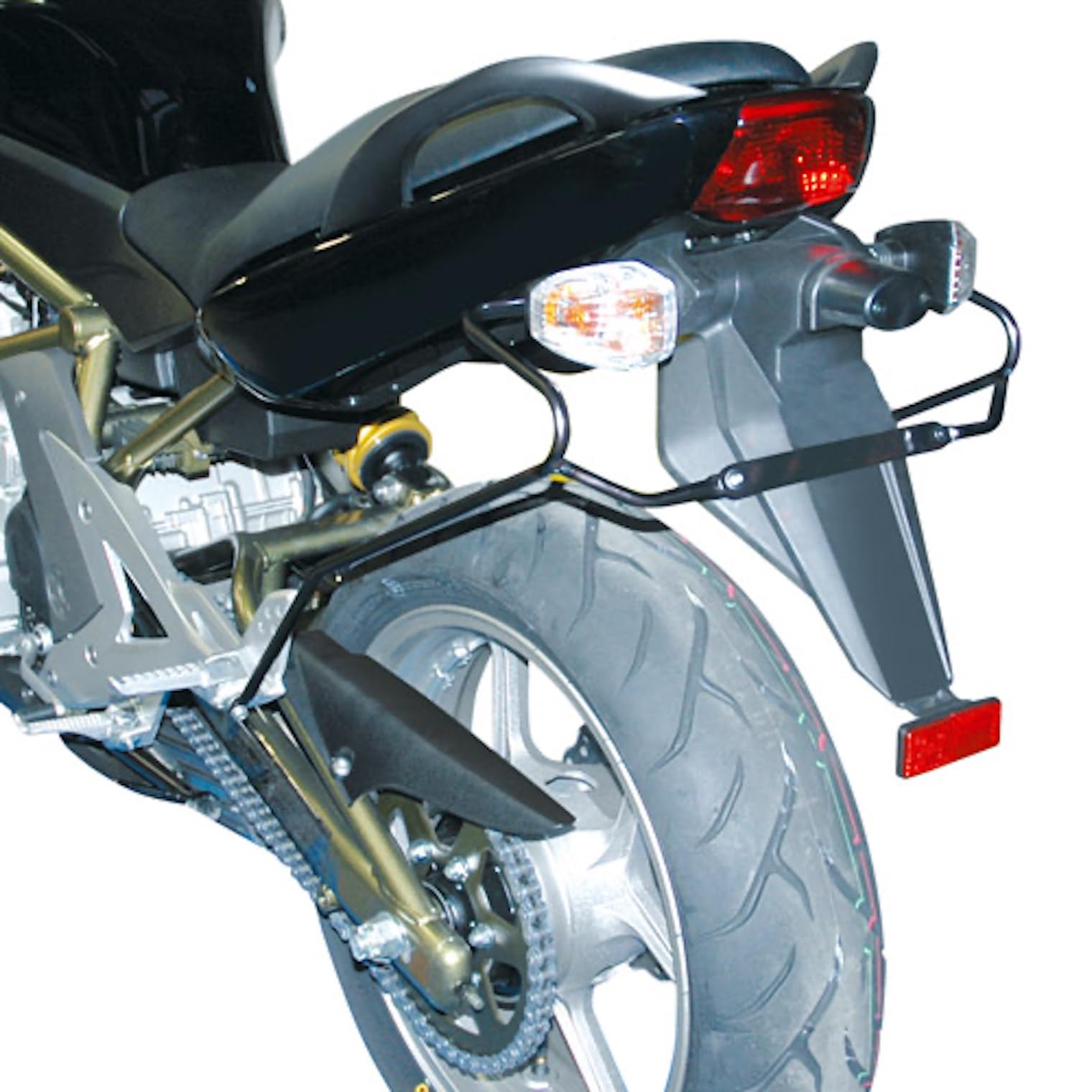 MOTOTOPGUN givi t262 abstandshalter satteltaschen kompatibel mit Kawasaki er-6f 650 2005 2006 2007 2008 von MOTOTOPGUN