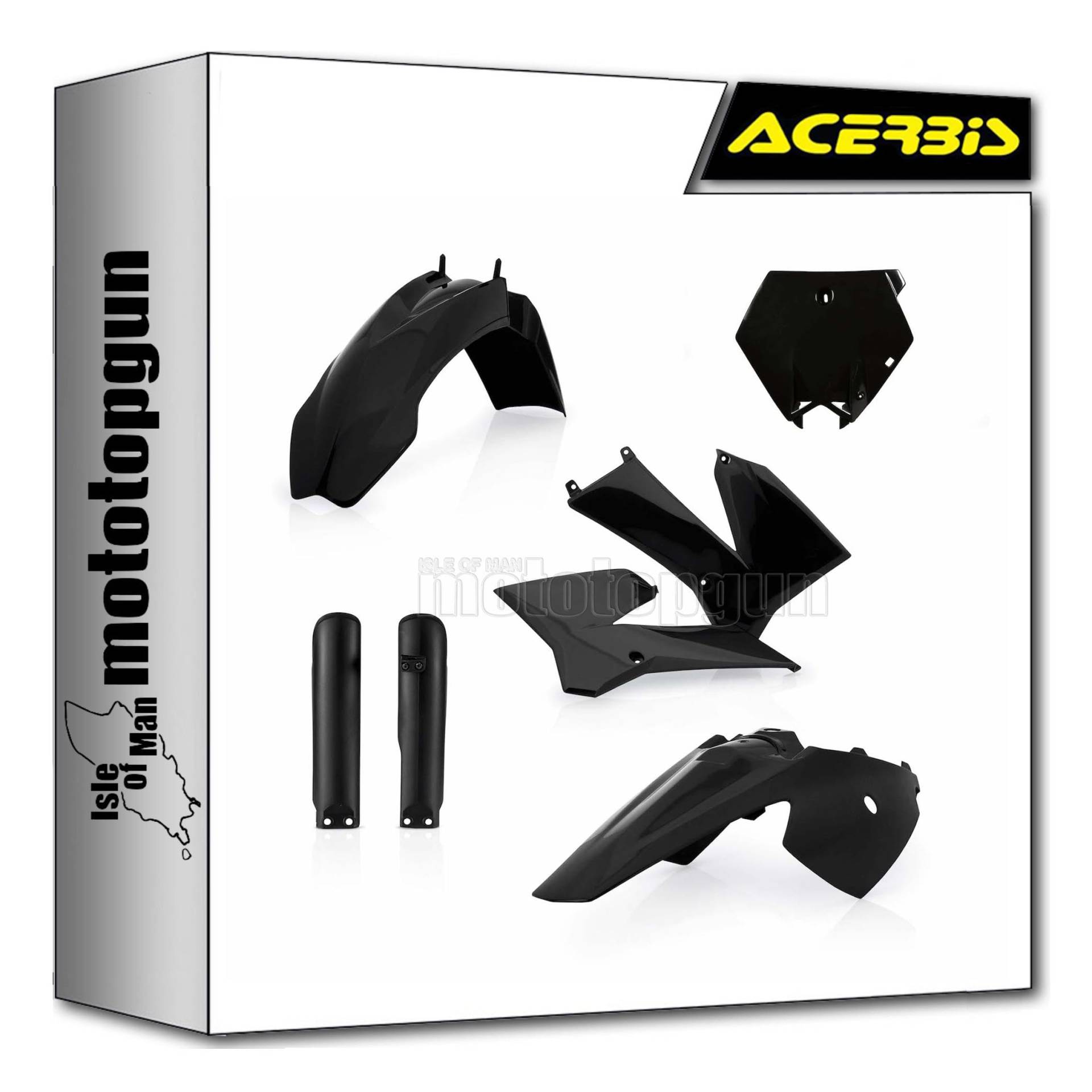 acerbis 0016374.090 plastic full kit schwarz kompatibel mit ktm sx 85 2006 2007 2008 2009 2010 2011 2012 mototopgun von MOTOTOPGUN