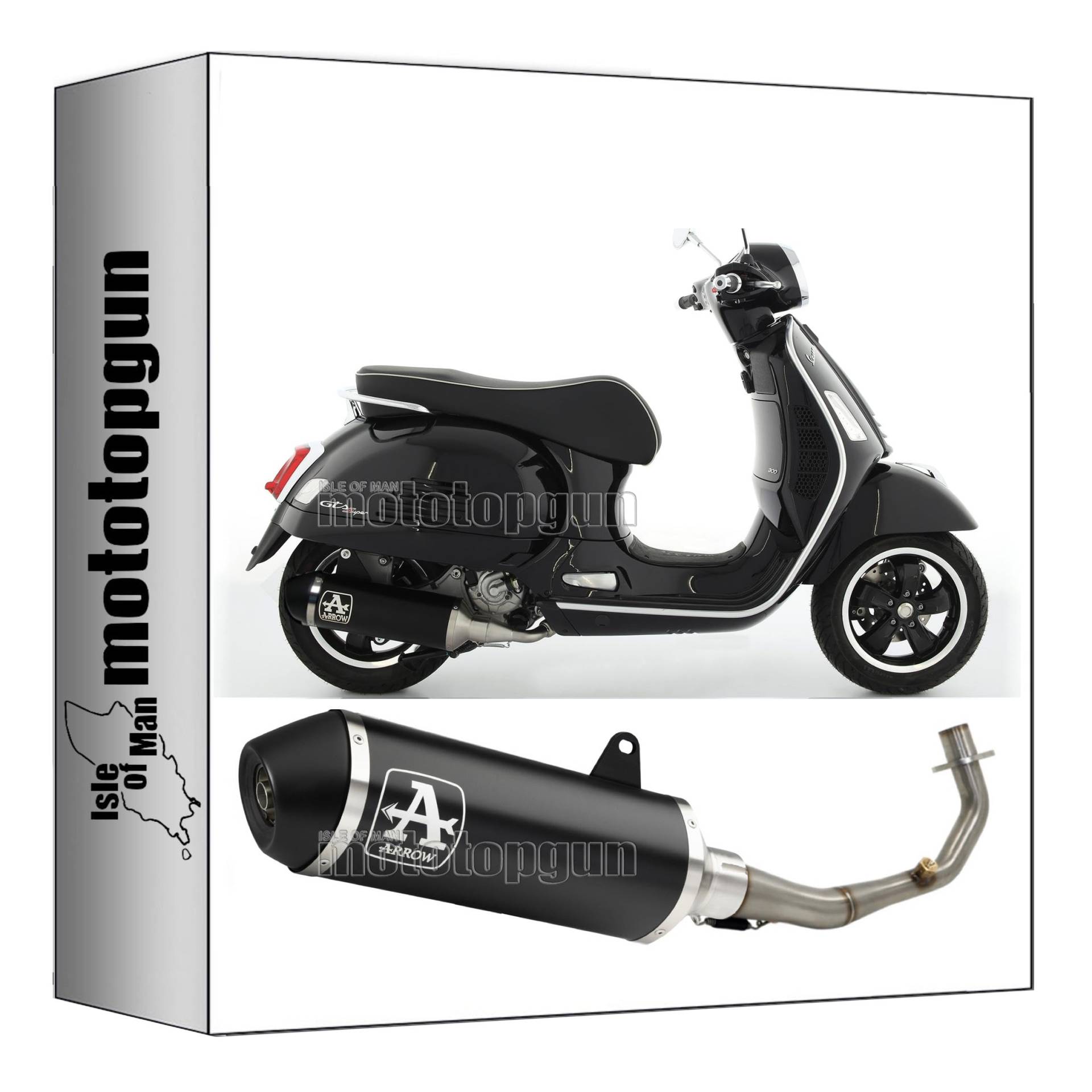 arrow 53536ANN + 53083MI komplettanlage kein kat urban aluminium schwarz endkappe aluminium schwarz kompatibel mit piaggio vespa gts 300 2021 2022 mototopgun arrow 53536ANN + 53083MI komplettanlage kein kat urban aluminium schwarz endkappe aluminium schwarz kompatibel mit piaggio vespa gts 300 2021 2022 mototopgun von MOTOTOPGUN