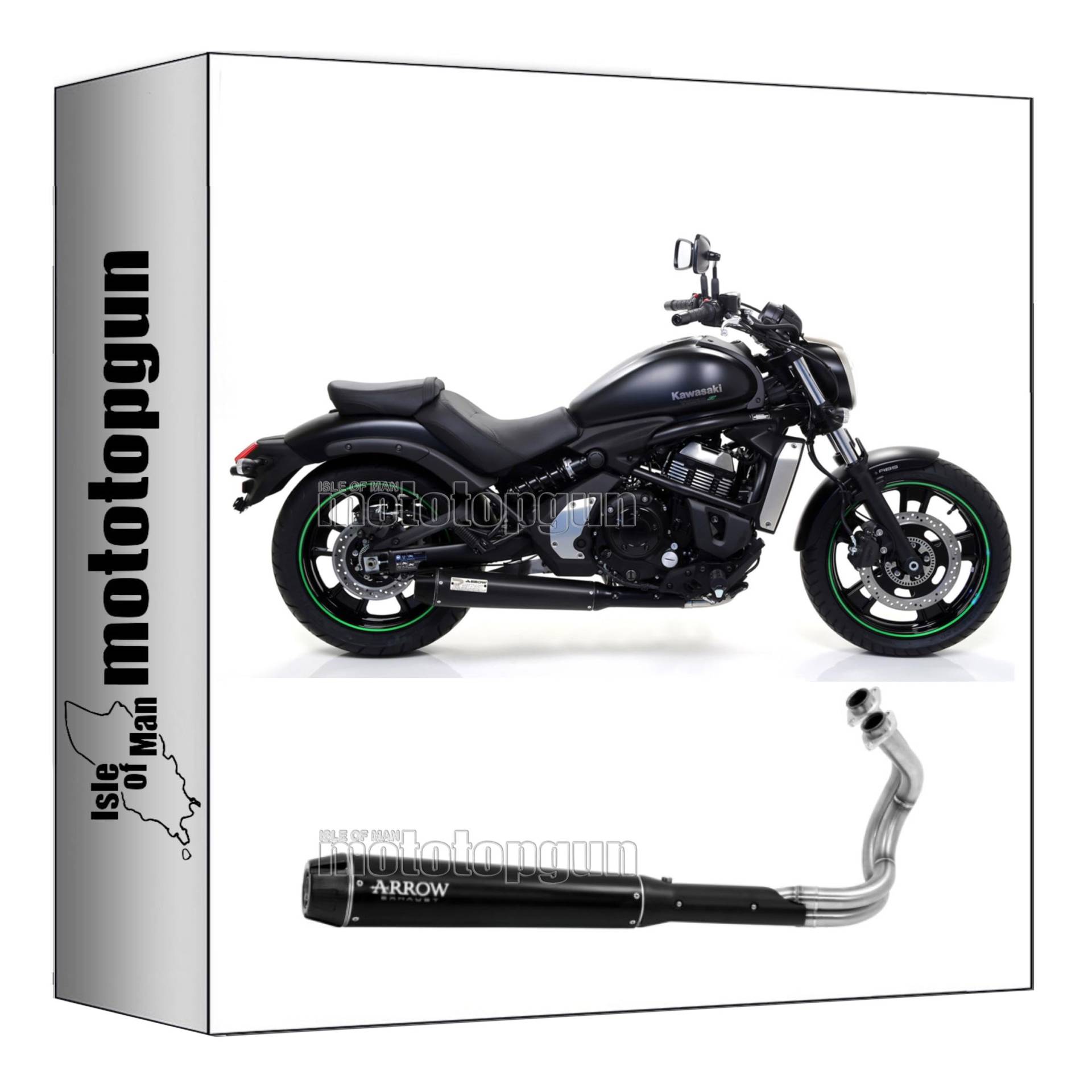 arrow 74512RB + 11071KZ komplettanlage zugelassen kat rebel aluminium schwarz endkappe carby kompatibel mit kawasaki vulcan s 650 2021 2022 mototopgun arrow 74512RB + 11071KZ komplettanlage zugelassen kat rebel aluminium schwarz endkappe carby kompatibel mit kawasaki vulcan s 650 2021 2022 mototopgun von MOTOTOPGUN
