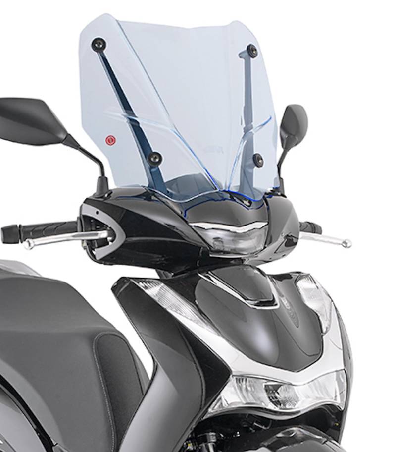 givi d1181bl windschutzscheibe ice kompatibel mit honda sh 350 2021 2022 mototopgun von MOTOTOPGUN