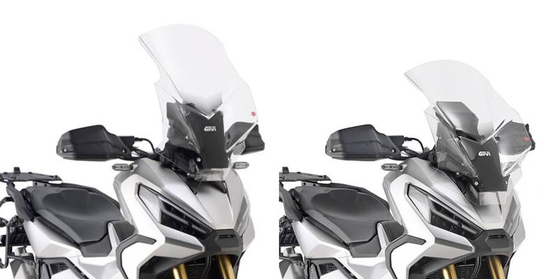 givi d1188st windschutzscheibe kompatibel mit honda x-adv 750 2021 2022 2023 mototopgun von MOTOTOPGUN