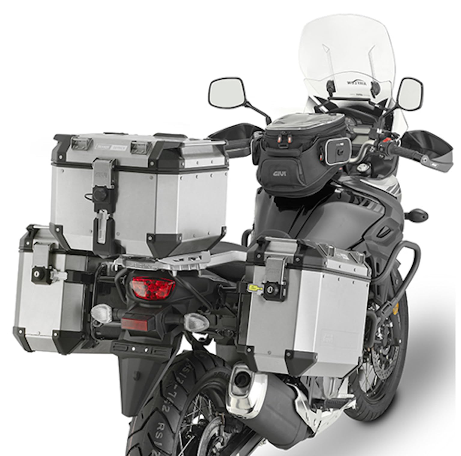 MOTOTOPGUN givi pl3112cam seitenkoffer-Trager kompatibel mit Suzuki dl 650 v-Strom 2017 2018 2019 2020 2021 2022 von MOTOTOPGUN