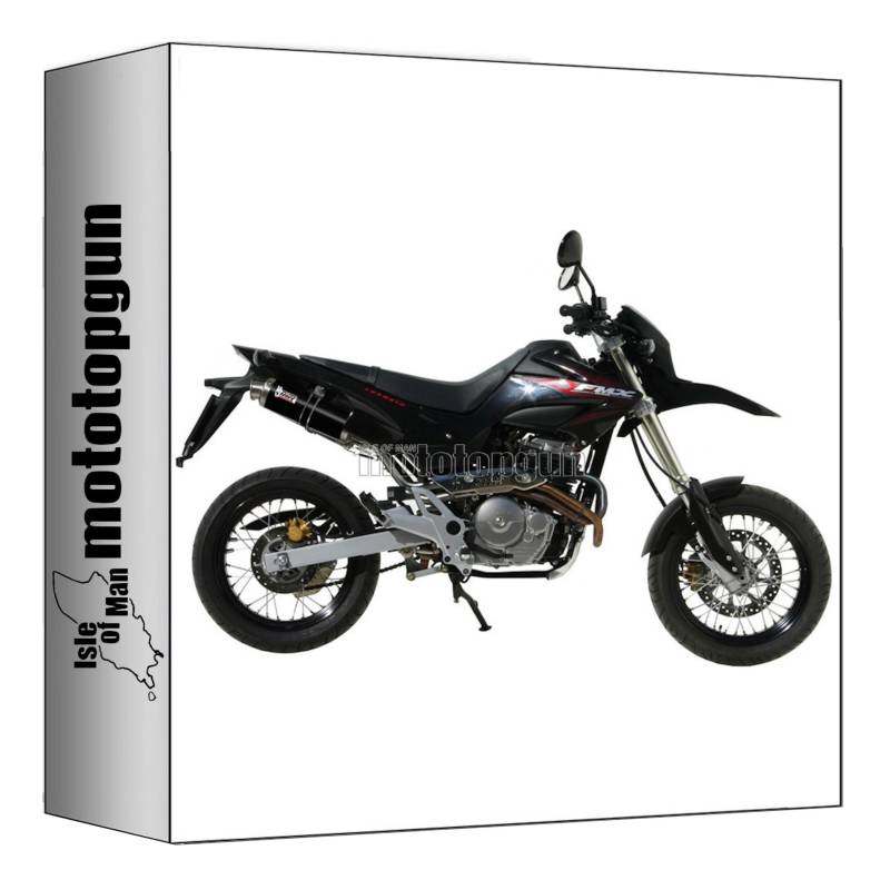 mivv 2 auspuff zugelassen-oem gp stahl schwarz kompatibel mit honda fmx 650 2005 2006 mototopgun von MOTOTOPGUN