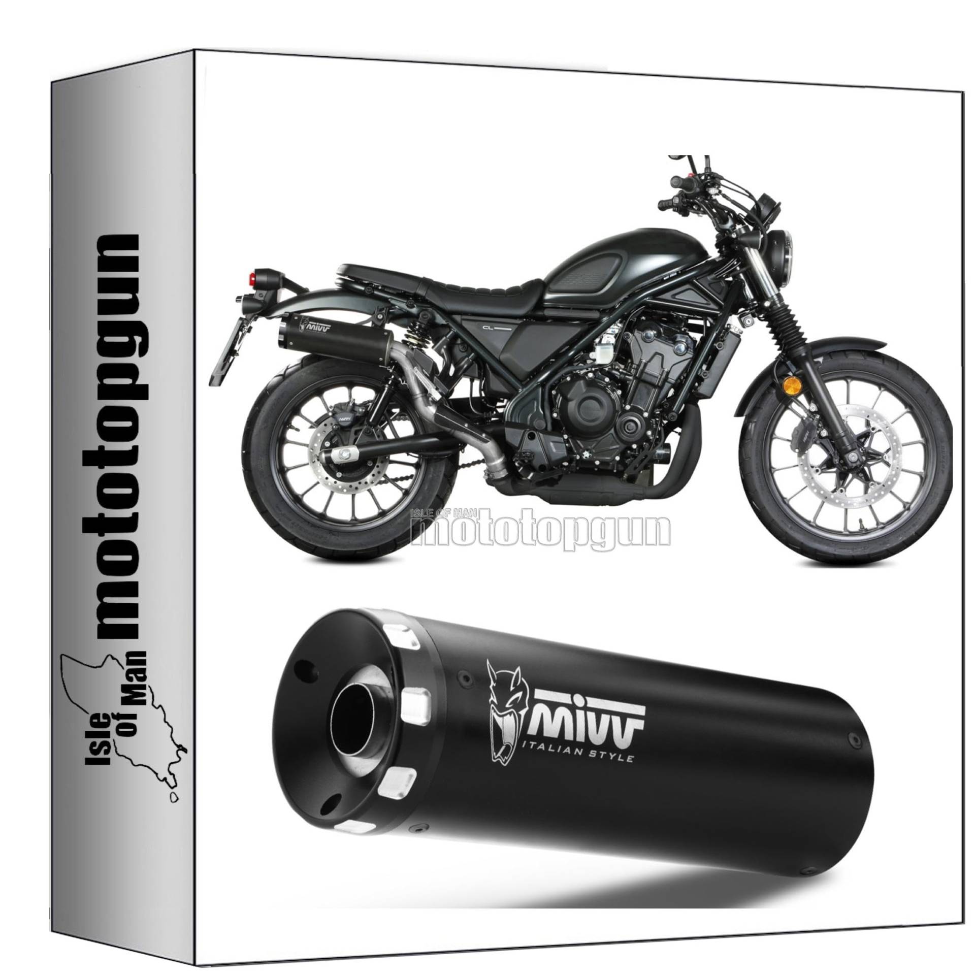 mivv auspuff zugelassen kat-oem hr-1 stahl schwarz kompatibel mit honda cl 500 2023 2024 mototopgun mivv auspuff zugelassen kat-oem hr-1 stahl schwarz kompatibel mit honda cl 500 2023 2024 mototopgun von MOTOTOPGUN
