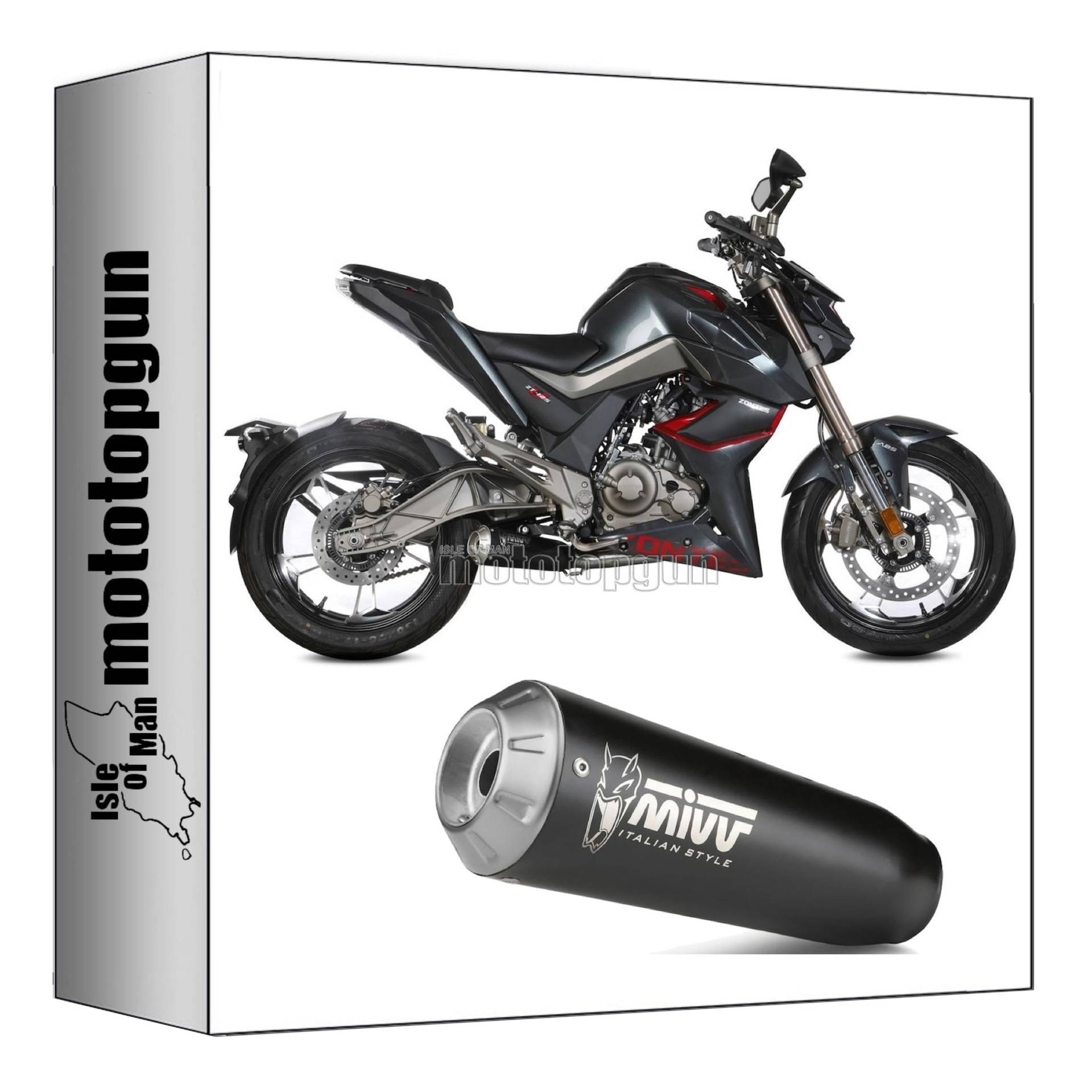 mivv komplettanlage kein kat x-m1 stahl schwarz kompatibel mit zontes zt 125 u 2021 2022 mototopgun mivv komplettanlage kein kat x-m1 stahl schwarz kompatibel mit zontes zt 125 u 2021 2022 mototopgun von MOTOTOPGUN