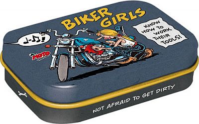 MOTOmania Biker Girls ..., Pillendose - 6 cm x 2 cm x 4 cm von MOTOmania