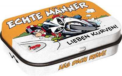 MOTOmania Echte Männer lieben Kurven!, Pillendose - 6 cm x 2 cm x 4 cm MOTOmania Echte Männer lieben Kurven!, Pillendose - 6 cm x 2 cm x 4 cm von MOTOmania