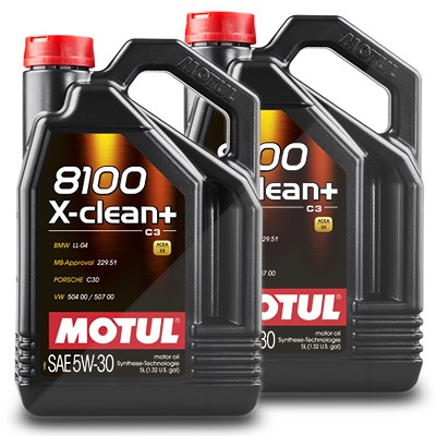 Motul 10 L 8100 X-clean+ 5W-30 [Hersteller-Nr. 109220] von MOTUL