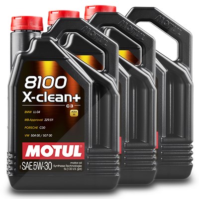15 L 8100 X-clean+ 5W-30 109220 von MOTUL