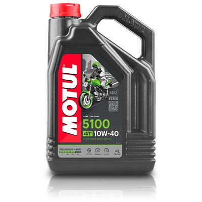 Motul 4 L 5100 4T 10W40 Motoröl [Hersteller-Nr. 104068] von MOTUL