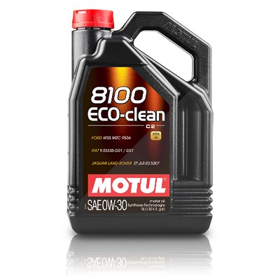 Motul 5 L 8100 Eco-clean 0W30 Motoröl [Hersteller-Nr. 109672] von MOTUL