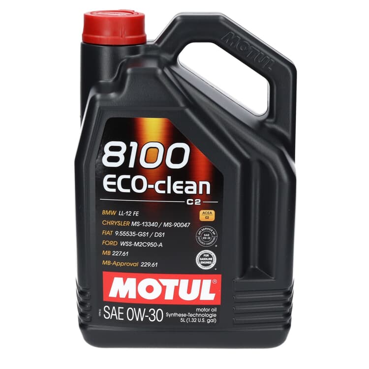 5 Liter Motul 8100 ECO-CLEAN 0W-30 5 Liter Motul 8100 ECO-CLEAN 0W-30 von MOTUL