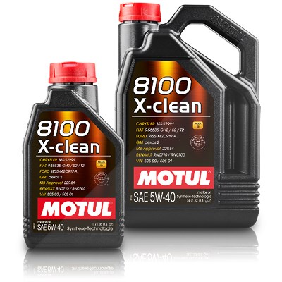 Motul 6 L 8100 X-clean 5W-40 [Hersteller-Nr. 109226] von MOTUL