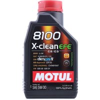 MOTUL Motoröl 8100 X-CLEAN EFE 5W30 5W-30, Inhalt: 1l 109455 von MOTUL