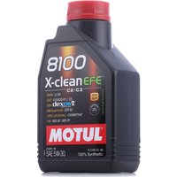 MOTUL Motoröl 8100 X-CLEAN EFE 5W30 5W-30, Inhalt: 1l 109470 von MOTUL