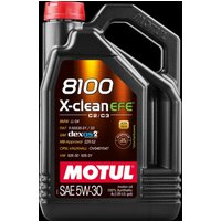 MOTUL Motoröl 8100 X-CLEAN EFE 5W30 5W-30, Inhalt: 5l 109471 von MOTUL