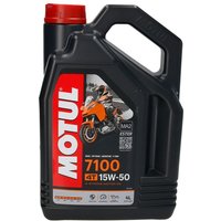 Motoröl MOTUL 7100 15W50 4L Motoröl MOTUL 7100 15W50 4L von Motul