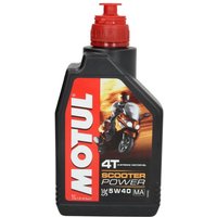 Motoröl MOTUL Scooter Power 5W40 1L Motoröl MOTUL Scooter Power 5W40 1L von Motul