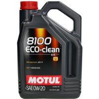 Motoröl MOTUL 8100 Eco-Clean 0W20 5L von Motul