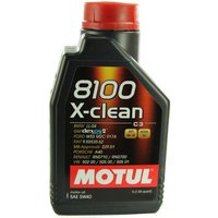 Motoröl MOTUL 8100 X-Clean 5W40 C3 1L von Motul