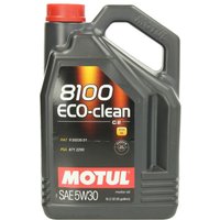 Motoröl MOTUL 8100 Eco-Clean 5W30 5L von Motul