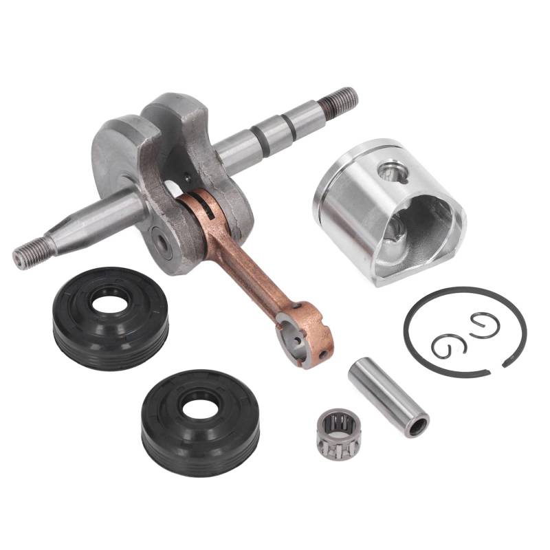 MOUMOUTEN CRANKSHAFE KIT, Legierungstahl Complete Reponement Repair Set für 136 137 141 142 Kettensägen von MOUMOUTEN