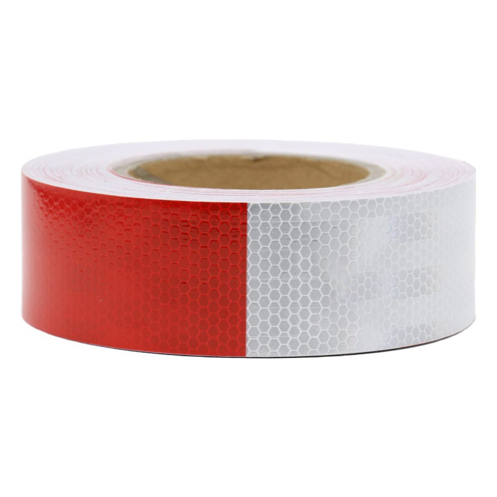Moumouten 45 m PVC Reflektierender Film, wetterfestes 5 cm breites, rotes und weißes reflektierendes Band für LKWs, Anhänger und Verkehrswarnungen Moumouten 45 m PVC Reflektierender Film, wetterfestes 5 cm breites, rotes und weißes reflektierendes Band für LKWs, Anhänger und Verkehrswarnungen von MOUMOUTEN