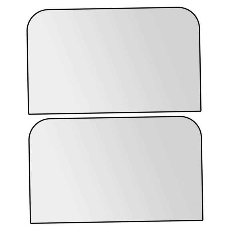 2-teilige Autofensterrollos, magnetische Sonnenschutz-Fensterabdeckungen für mehr Privatsphäre, abnehmbare Auto-Sichtschutzvorhänge für Reisen, Camping, Nickerchen, Schlafen, Auto-Sonnenschutz fü von MOUNTTU