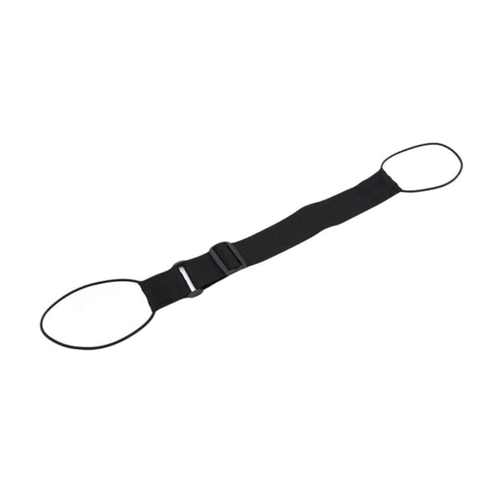 Elastischer Teleskop-Gepäckgurt, Reisetasche, Koffer, fester Gurt, Trolley, verstellbar, Sicherheitszubehör, Zubehör, Produkte (schwarz) von MOVDARL