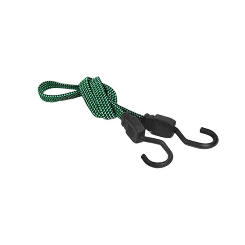 Fahrrad- und Motorradgurt, elastisches Seil, verstellbar, Gepäck, Grün, 60 cm von MOVDARL