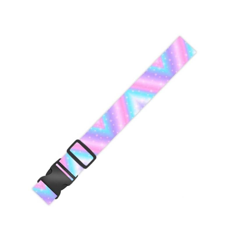 Iridescence Gepäckgurte, verstellbare Länge, verstärkt, Gepäckbündelgurt, Verpackung, sicheres Reisezubehör, Koffer, Paketband (5) von MOVDARL