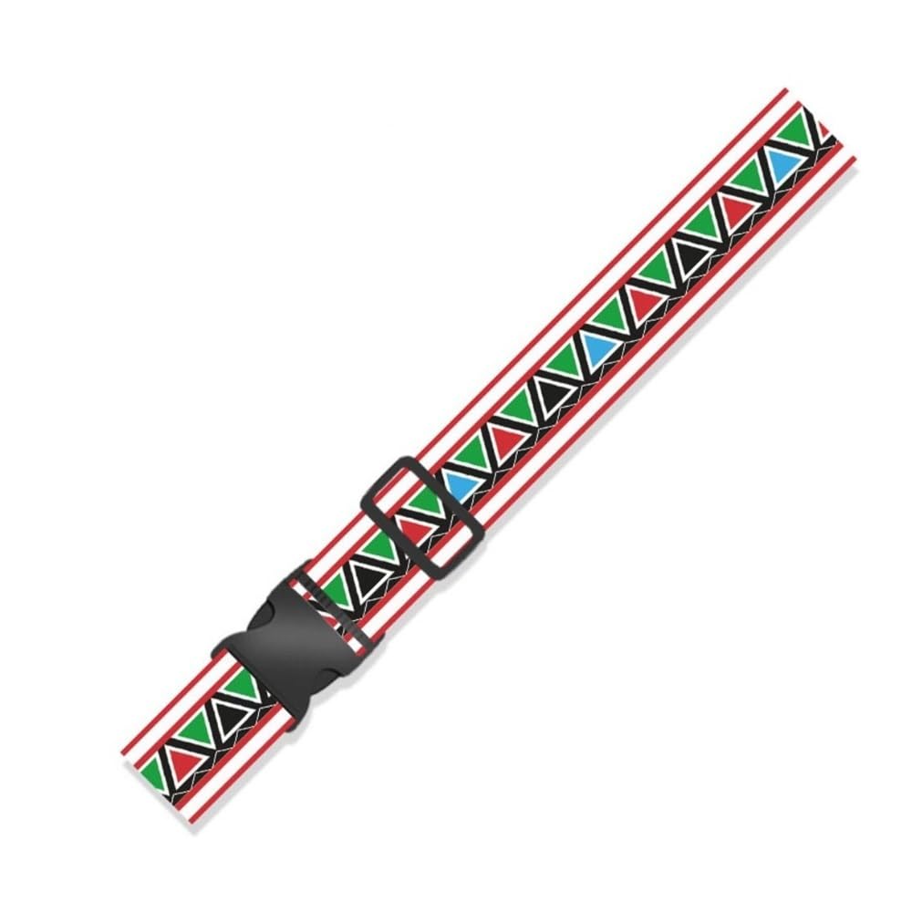 Mehrfarbiger Gepäckgurt, 5 x 180 cm, ethnischer Stil, Gepäckbündelgurt, Reisezubehör, verstärkt, Kofferzubehör, Reisen (B) von MOVDARL
