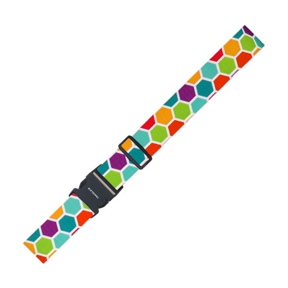 Reisegepäckgurt, verstellbarer Packgurt, Gepäck, Bündelung, Koffer-Zubehör, 180 cm Umfang (01,1 Stück) von MOVDARL