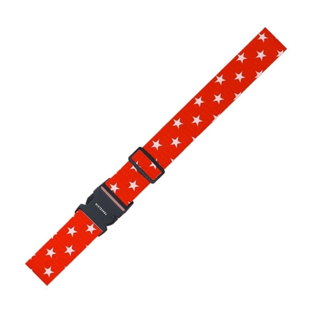 Reisegepäckgurt, verstellbarer Packgurt, Gepäck, Bündelung, Koffer-Zubehör, 180 cm Umfang (03, 2 Stück) von MOVDARL