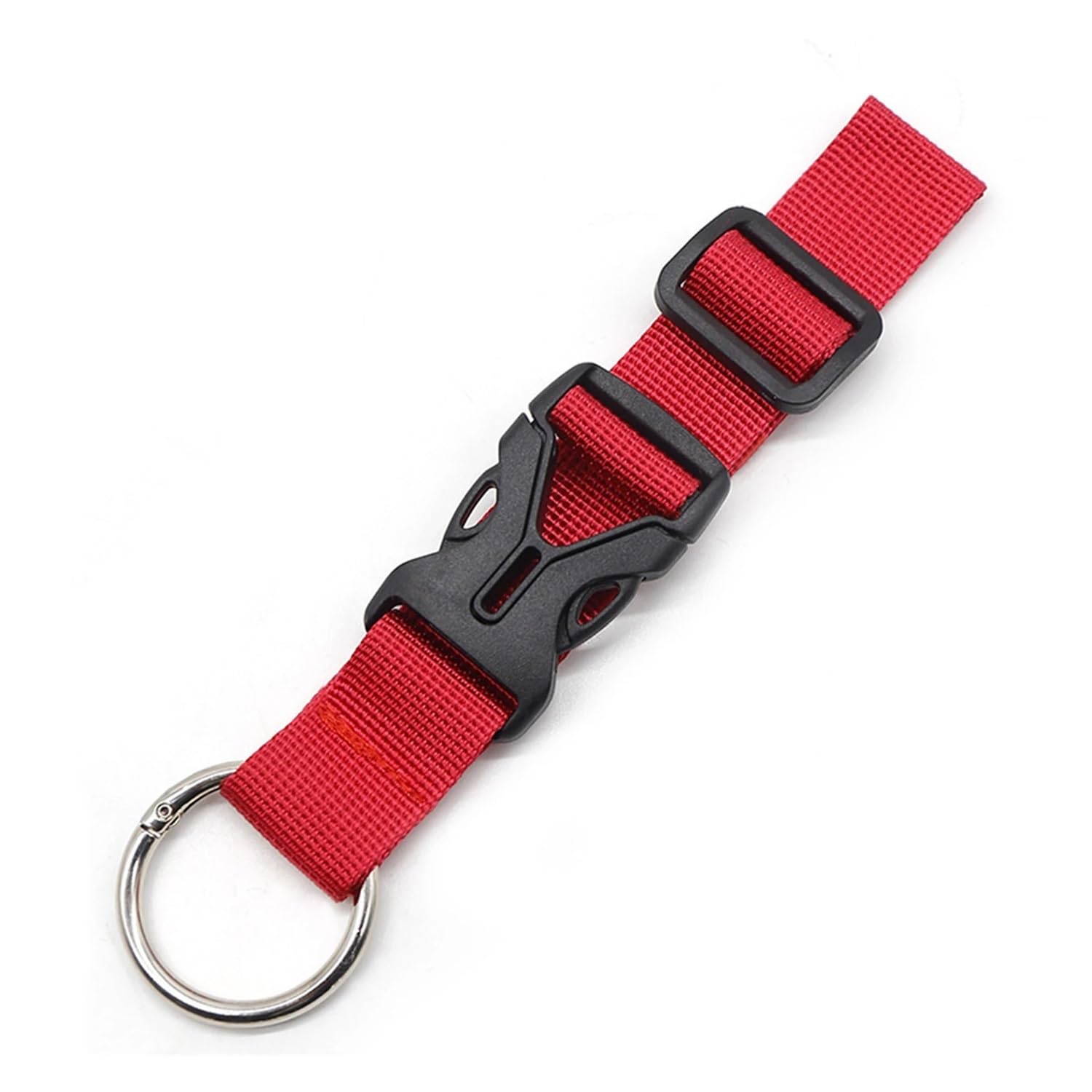 Strapazierfähiger Nylon-Gepäckgurt, Reisejackengriff, verstellbarer Koffergurt für Handgepäcktaschen, zum Tragen von Taschen, Handtaschen, zum Tragen (Weinrot) von MOVDARL