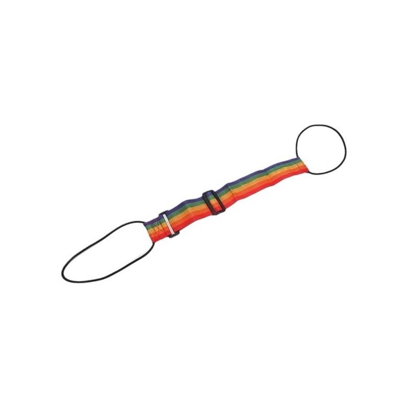 Verstellbare Gepäckgurte, elastische Koffergurttasche, Bungee-Schnallen, Beutel, einfacher Reisegurt, Reisezubehör (bunt) von MOVDARL