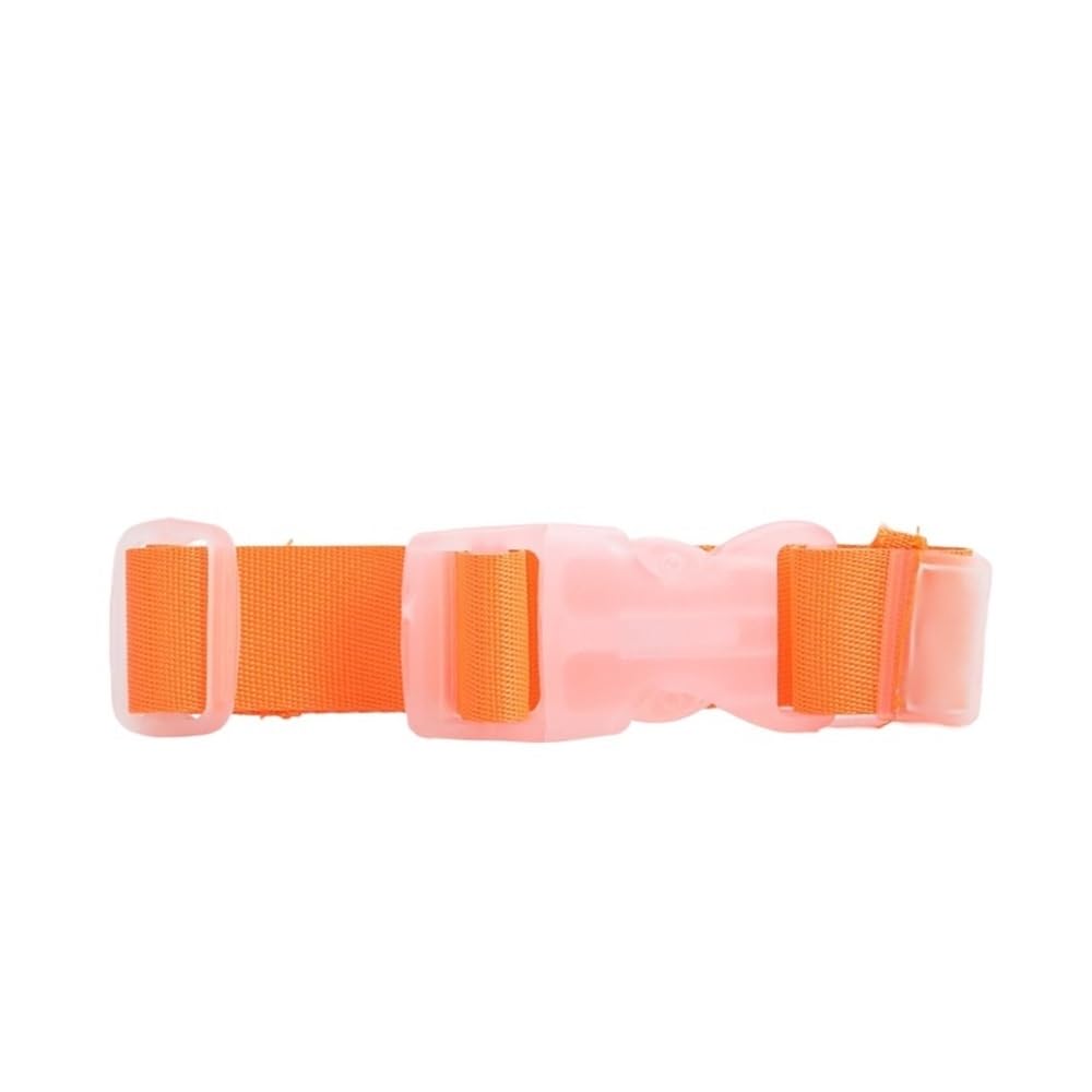 Verstellbare Nylon-Gepäckgurte, Reisezubehör, zum Aufhängen, Schnallenriemen, Koffer, Tasche, Gurtschloss, Haken, 27 x 2,5 cm, Orange, 10 Stück Verstellbare Nylon-Gepäckgurte, Reisezubehör, zum Aufhängen, Schnallenriemen, Koffer, Tasche, Gurtschloss, Haken, 27 x 2,5 cm, Orange, 10 Stück von MOVDARL