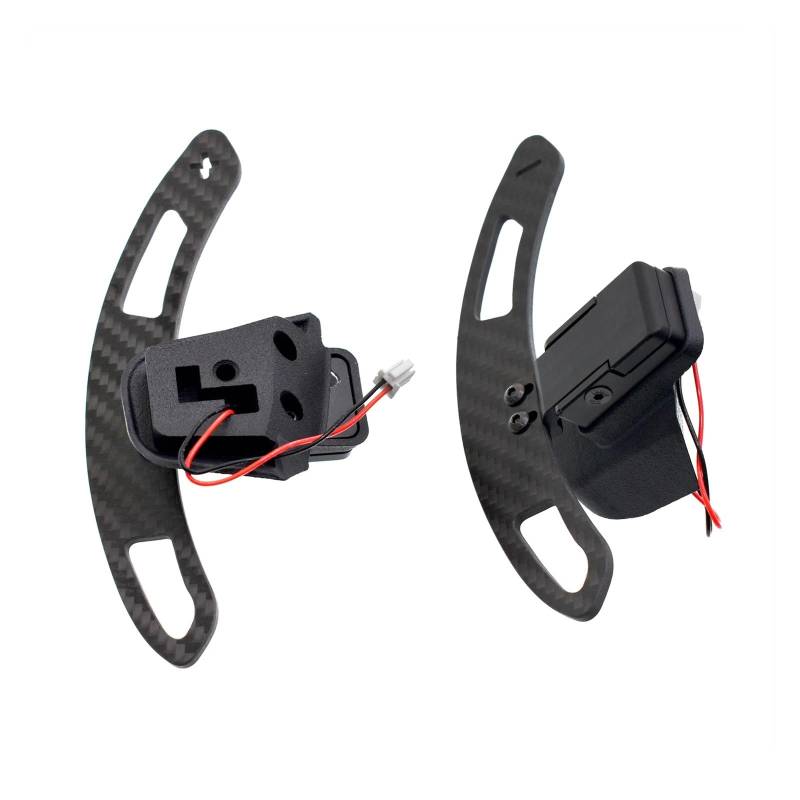 Lenkrad Schaltwippen Kompatibel Mit VW Für Golf 8 2020 2021 2022 2023 Auto-Schaltwippenverlängerung Lenkrad Magnetische Schaltwippe Kohlefaser von MOXSQFT