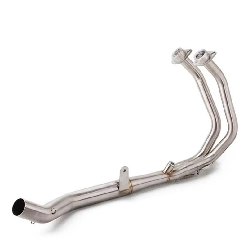 MOXSQFT Auspuff Mittelstück Für CB500X Für CB500F Für CBR500R 2013 2014 2015 2016 2017 2018 2019 2020 2021 2022 2023 2024 Motorradauspuff Edelstahl Vorne Rohr Link Rohr Racing Linie(Type B) von MOXSQFT
