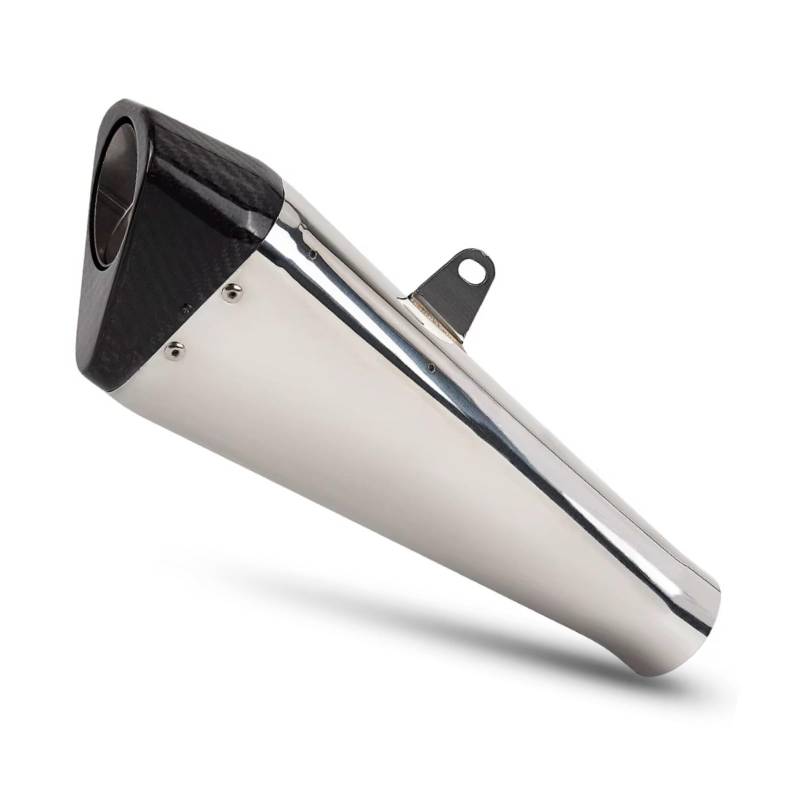MOXSQFT Auspuff Mittelstück Kompatibel Mit Aprilia Für RSV4-Motorradzubehör, Universeller 57-mm-Motorradauspuff, Modifizierter Endrohrschalldämpfer(C 60mm) von MOXSQFT