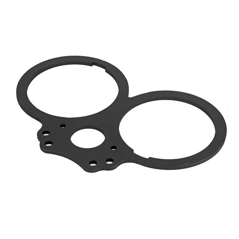 MOXSQFT Kilometerzähler Gehäuse Kompatibel Mit Bonneville Für T100 Für Thruxton 2010 2012 2014 2015 Motorrad-Tacho-Armaturenbrett-Uhrenhalterung Meterrahmen-Bildschirmabdeckungsinstrument von MOXSQFT