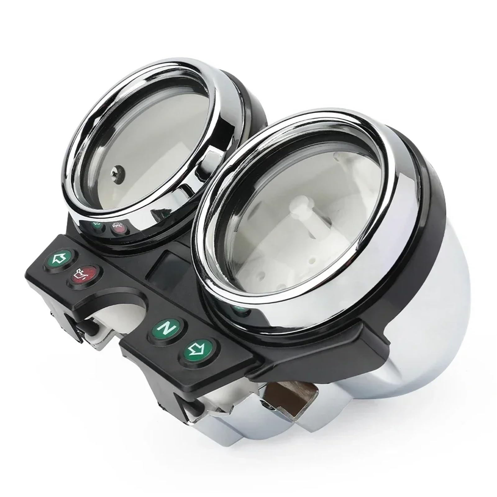MOXSQFT Kilometerzähler Gehäuse Kompatibel Mit CB600F 1998 1999 2000 2001 2002 Motorrad-Instrumententafelgehäuse Tachometer Drehzahlmesser Außengehäuseabdeckung Zubehör(1 Set) von MOXSQFT