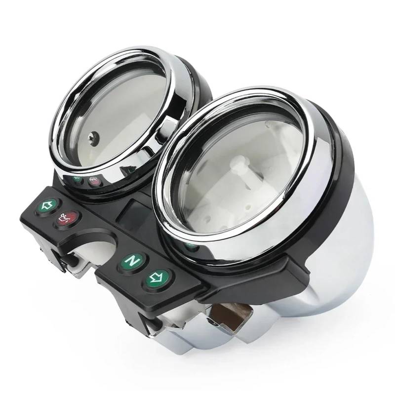 MOXSQFT Kilometerzähler Gehäuse Kompatibel Mit CB600F 1998 1999 2000 2001 2002 Motorrad-Instrumententafelgehäuse Tachometer Drehzahlmesser Außengehäuseabdeckung Zubehör(1 Set) von MOXSQFT