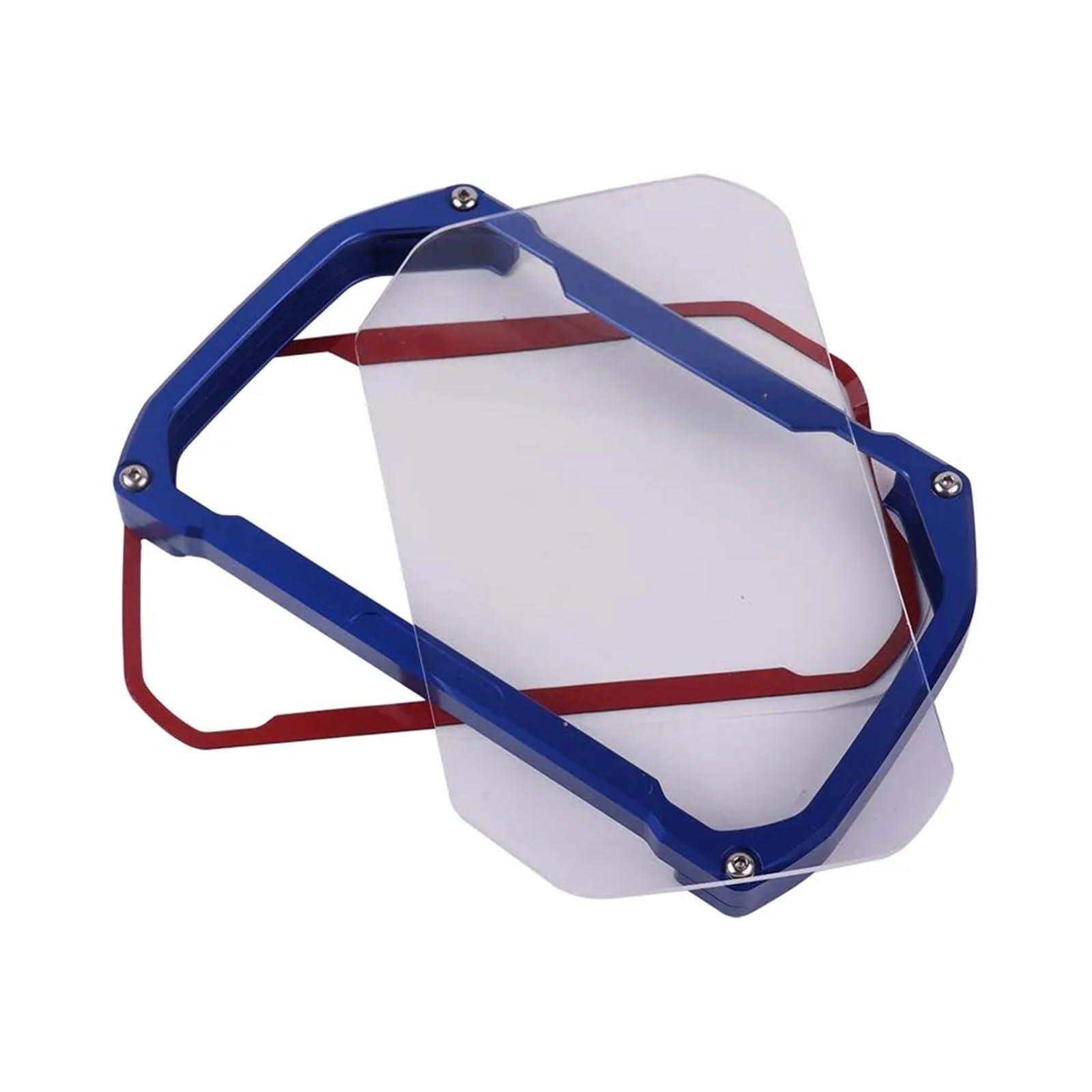 MOXSQFT Kilometerzähler Gehäuse Kompatibel Mit F750GS Für F850GS Für F900R Motorradinstrumenten-Messrahmenabdeckung Displayschutzfolie Schutz Motorradzubehör(Blue) von MOXSQFT